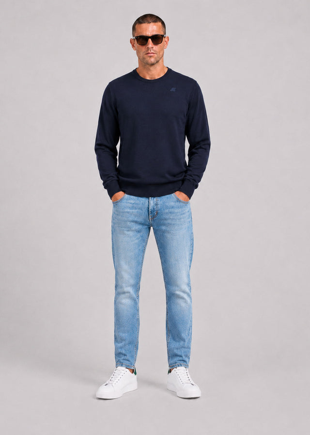 K-Way Sweaters Sebastien merino - blue depth