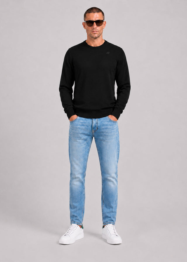 K-Way Sweaters Sebastien merino - black pure