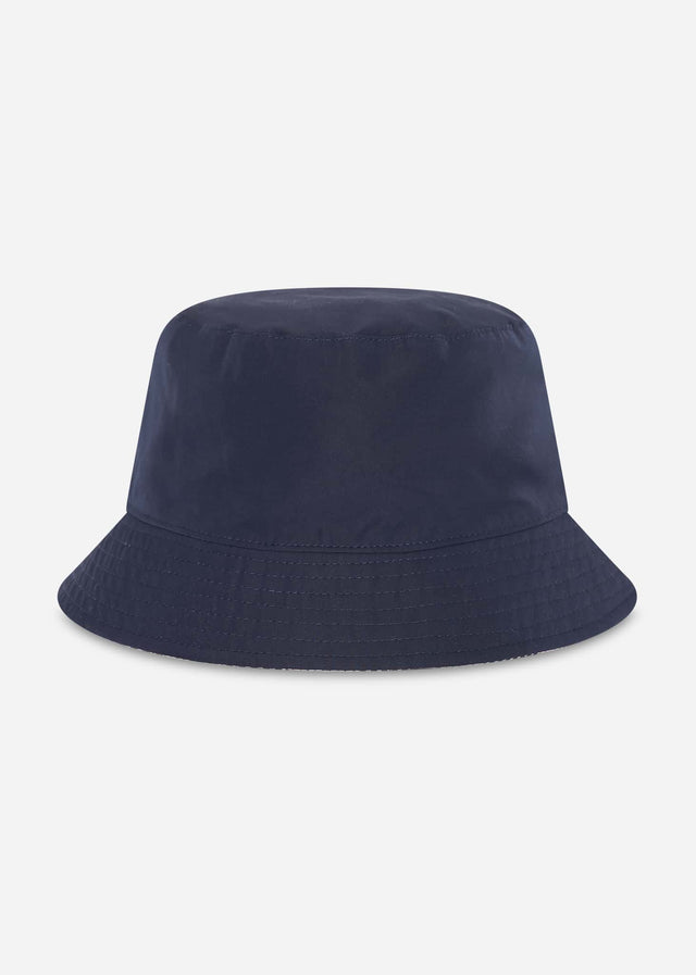 Aquascutum Caps Hydro active macro reversible cap - navy