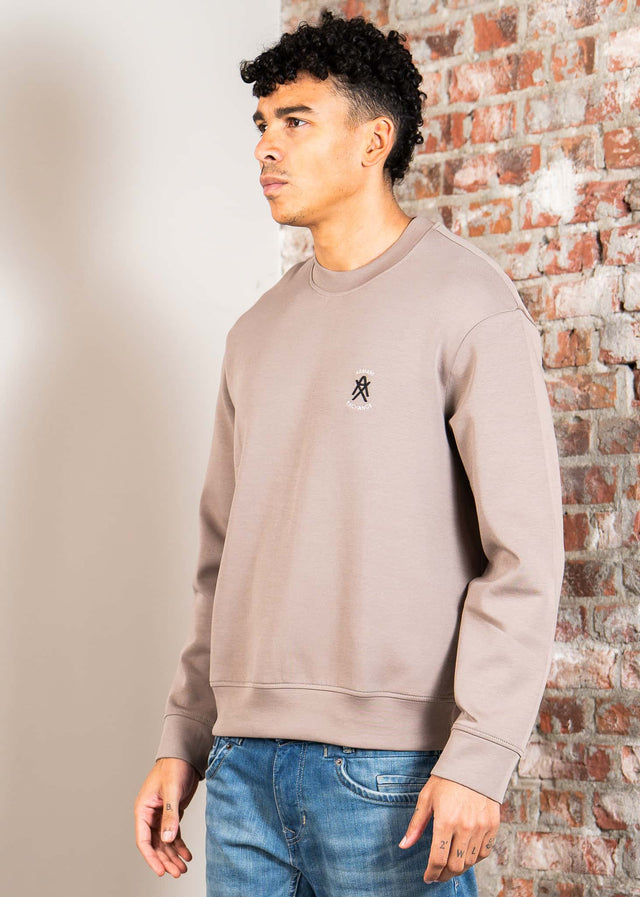 Armani Exchange Sweaters Felpa sweatshirt - driftwood