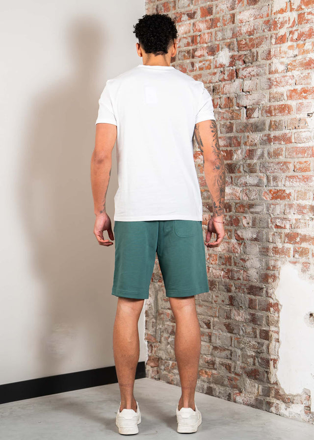 Lyle & Scott Shorts Plain sweat short - everglade