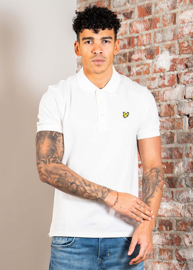 Lyle & Scott Polos Plain polo shirt - white