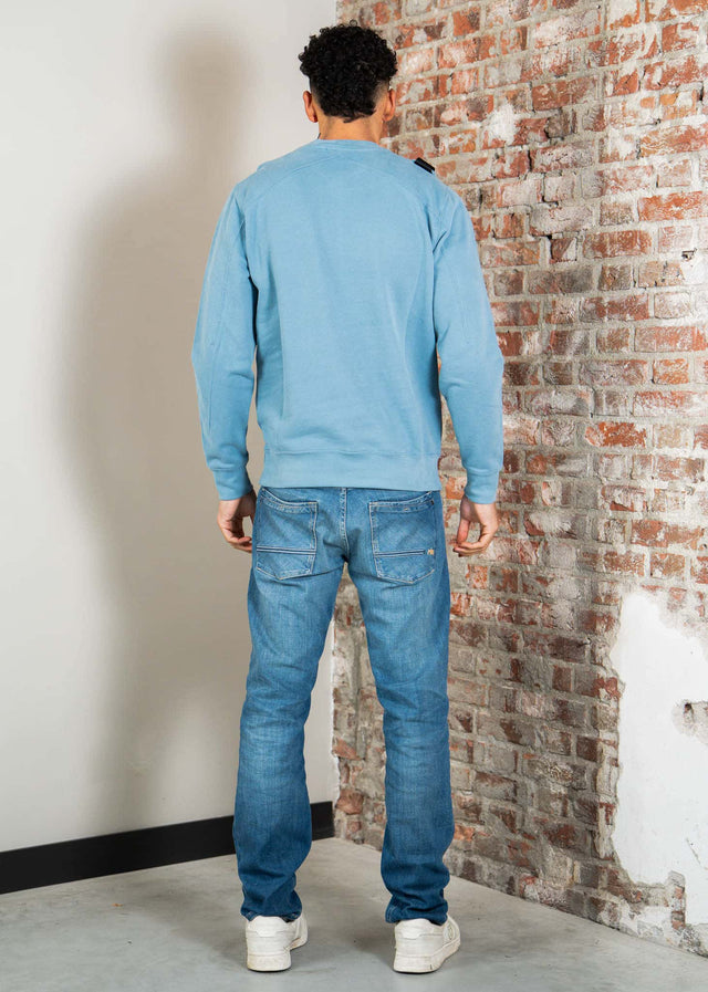 MA.Strum Sweaters Mastrum crew sweat - aegean blue