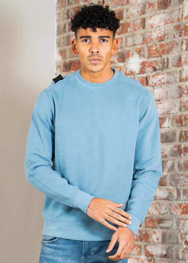 MA.Strum Sweaters Mastrum crew sweat - aegean blue