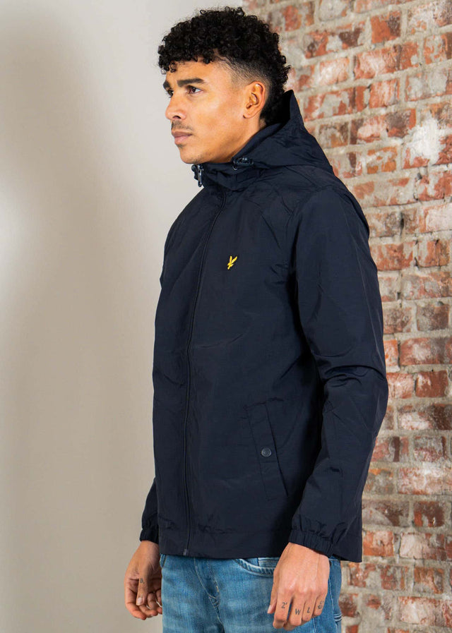 Lyle & Scott Jackets Zip through hooded jacket - dark navy