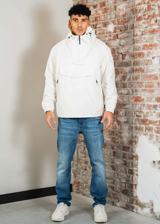 Napapijri Jackets Lightweight Packable Rainforest Overhead rf next Jacket - white whisper