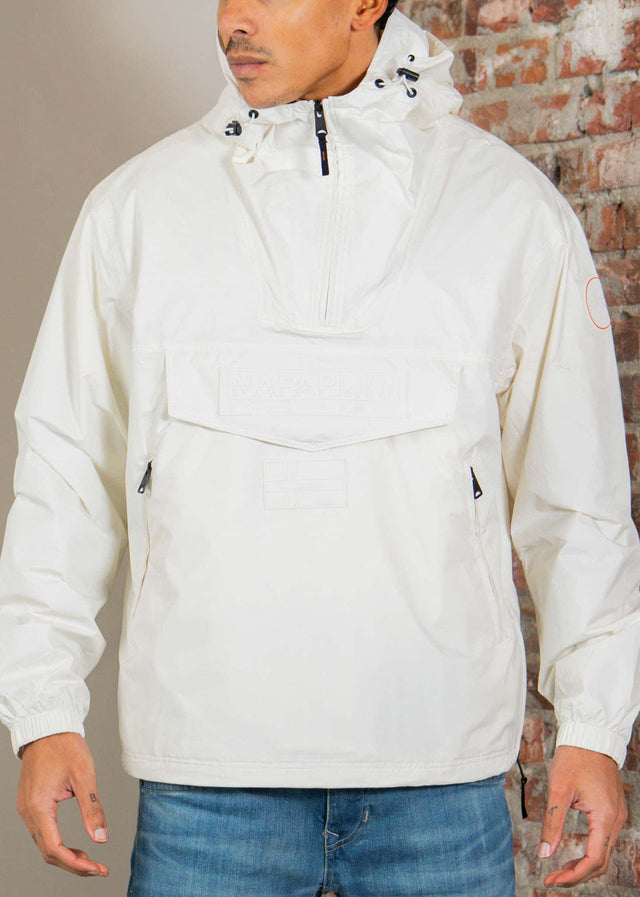 Napapijri Jackets Lightweight Packable Rainforest Overhead rf next Jacket - white whisper