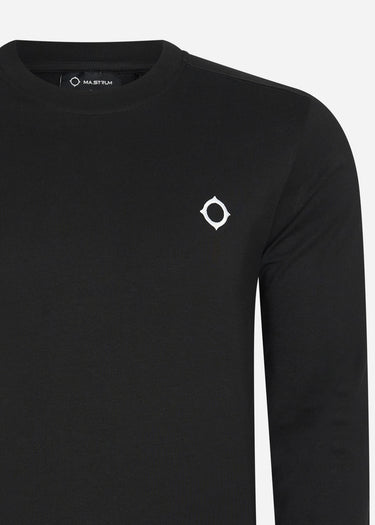 MA.Strum Longsleeve Tees Ls icon tee - black