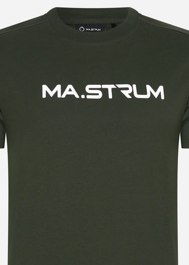 MA.Strum T-shirts Chest print tee - oil slick
