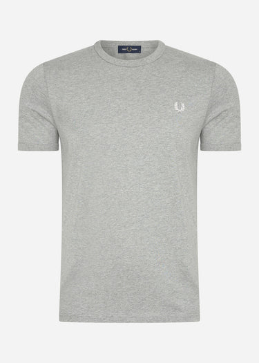 Fred Perry T-shirts Ringer t-shirt - steel marl