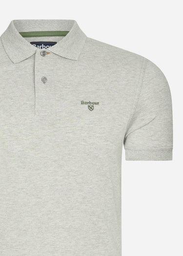 Barbour Polo's Lightweight sports polo - grey marl