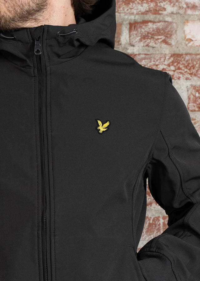 Lyle & Scott Jackets Mesh back softshell jacket - gunmetal