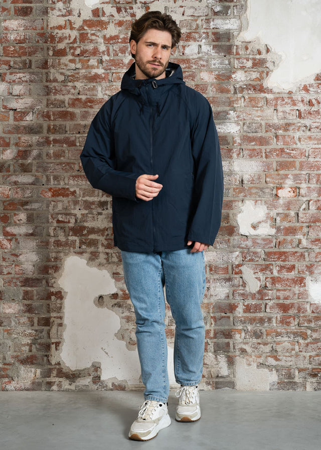 Barbour Jackets Barbour wylam showerproof jacket - navy northshore