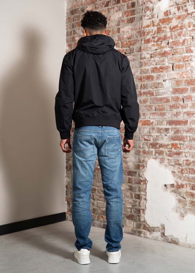 Fred Perry Jackets The hooded brentham jacket - black