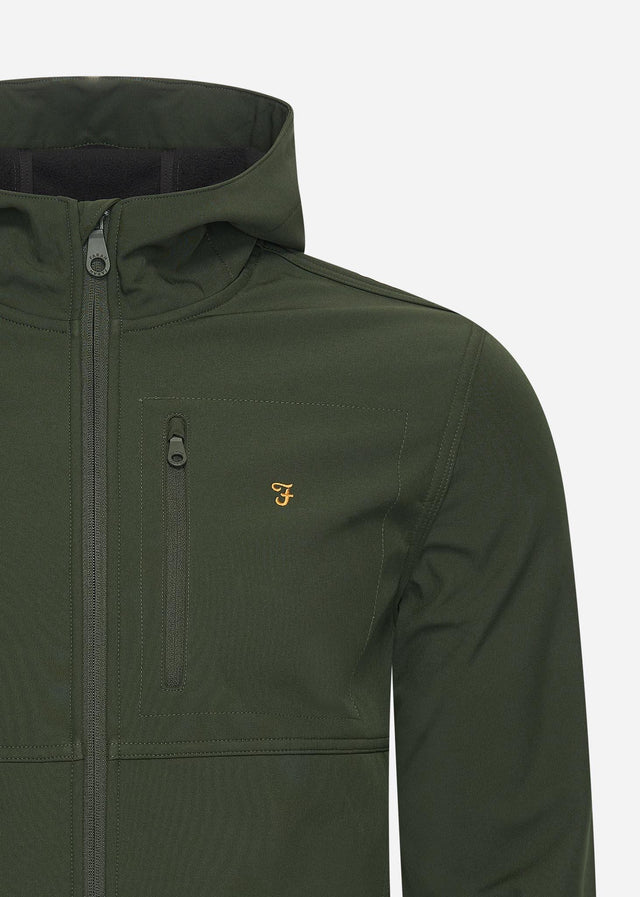 Farah Jackets Rudd softshell jacket - evergreen