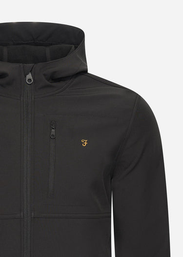 Farah Jassen Rudd softshell jacket - black