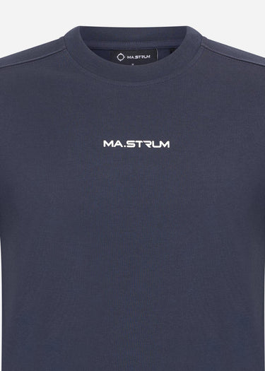 MA.Strum T-shirts Mastrum printed tee - ink navy