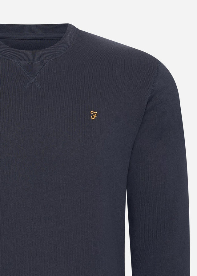 Farah Sweaters Sweatshirt tim new crew - true navy