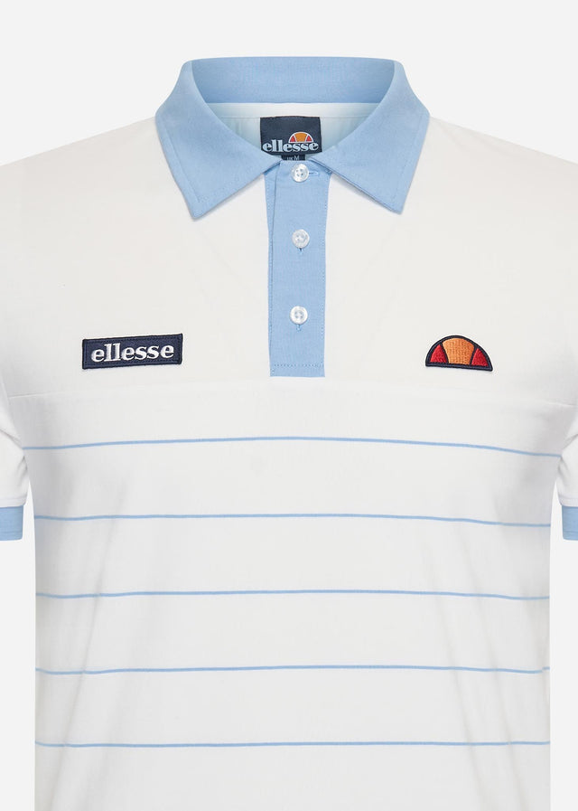 Ellesse Polos Tor polo - white light blue