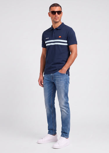 Ellesse Polo's Muccia polo - navy light blue