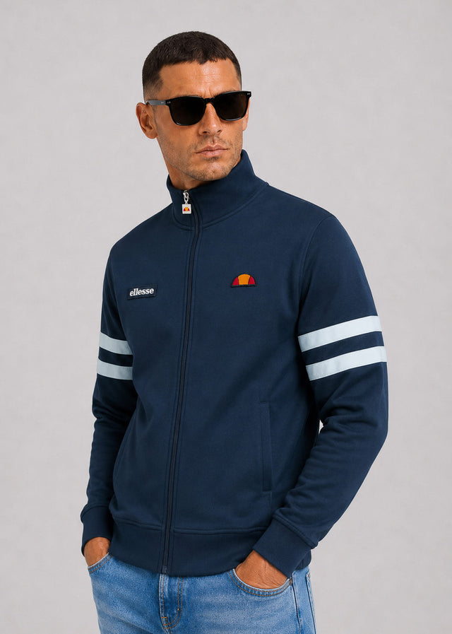 Ellesse Cardigans Roma track jacket - navy light blue