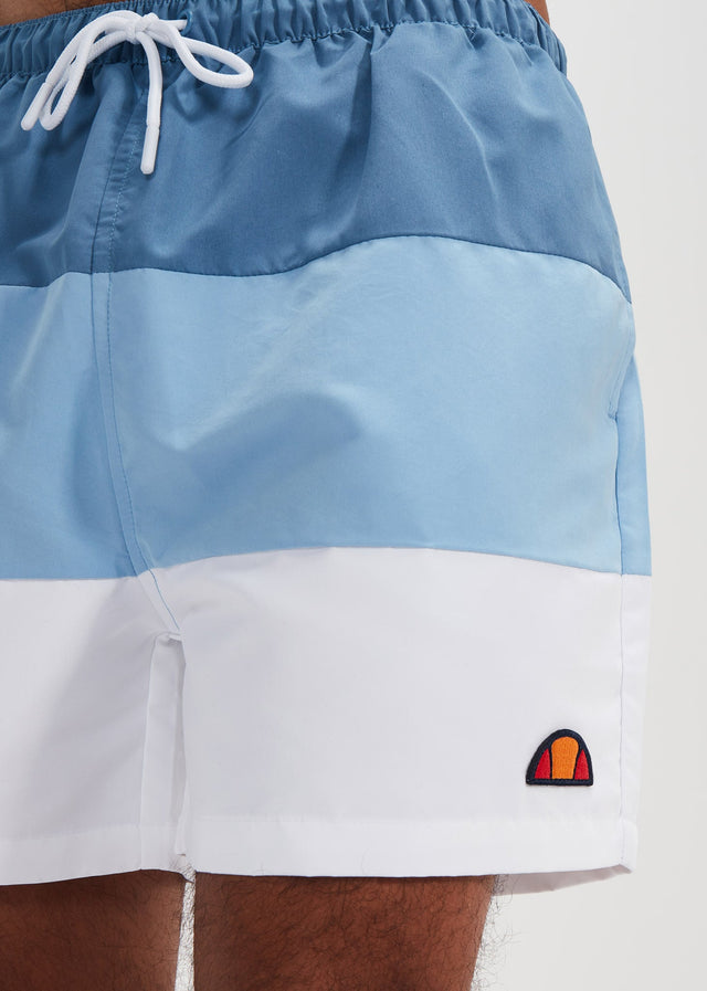 Ellesse Swimwear Cielo swim shorts - dark blue light blue white