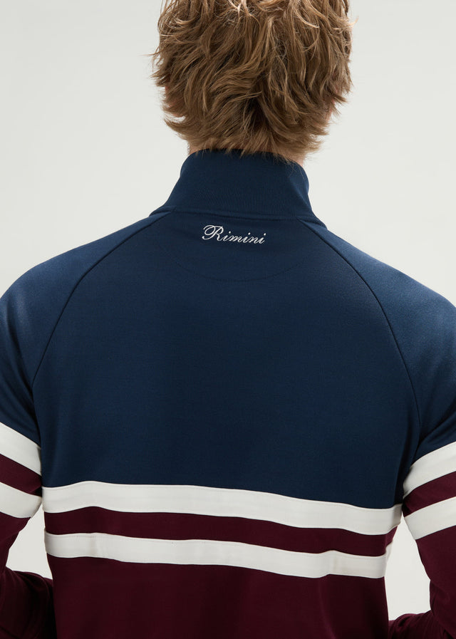Ellesse Cardigans Rimini track jacket - burgundy navy