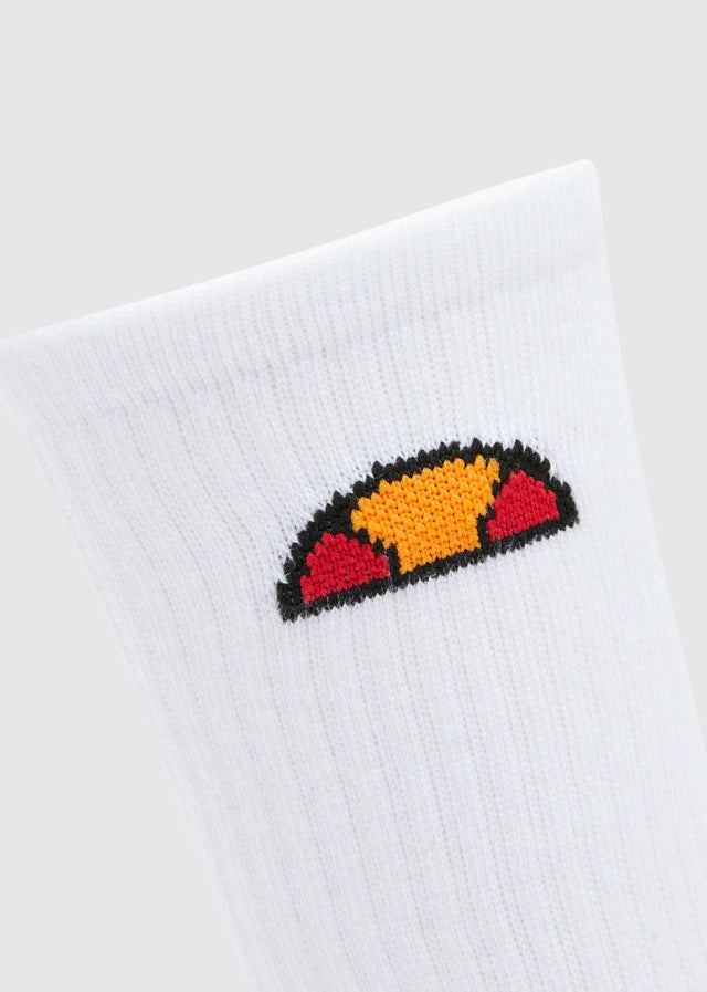 Ellesse Socks Tamuna 6 pk sock - white