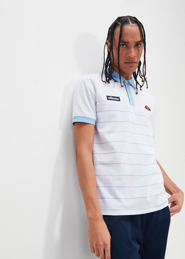 Ellesse Polos Tor polo - white light blue