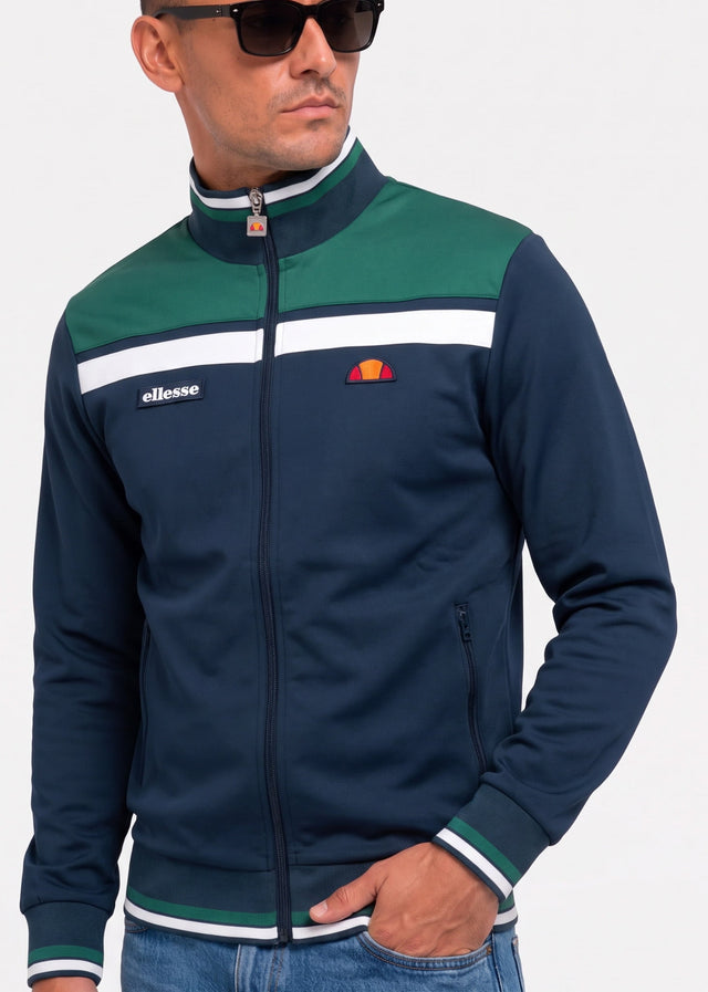 Ellesse Cardigans Vignola track top - navy teal