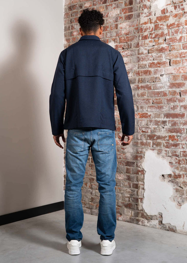 Farah Jackets Sonny overshirts - ink navy