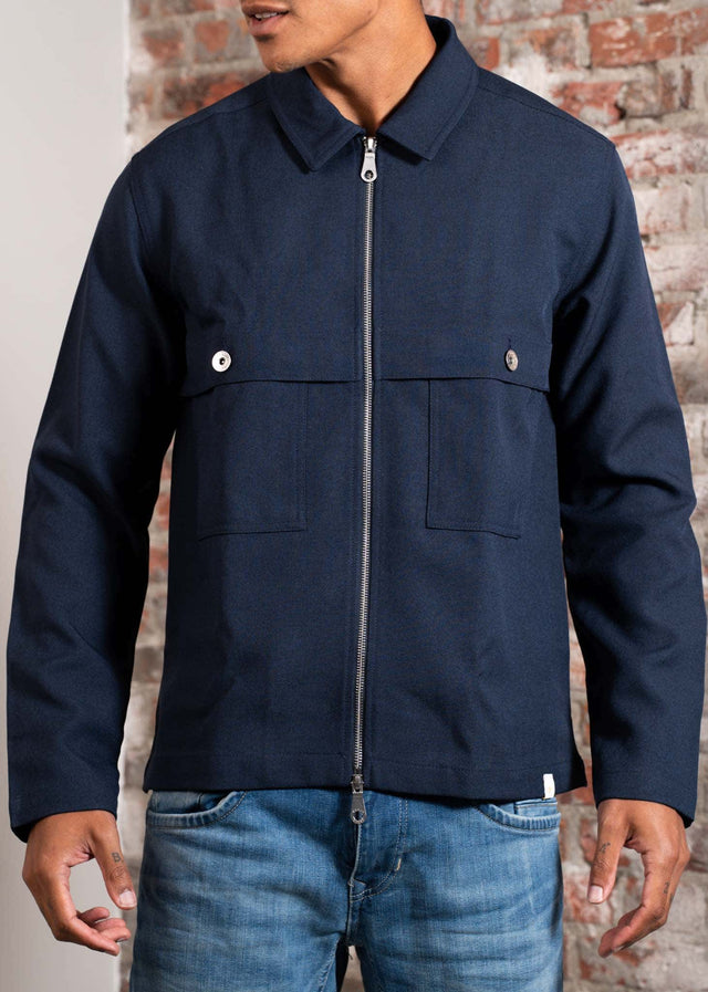 Farah Jackets Sonny overshirts - ink navy