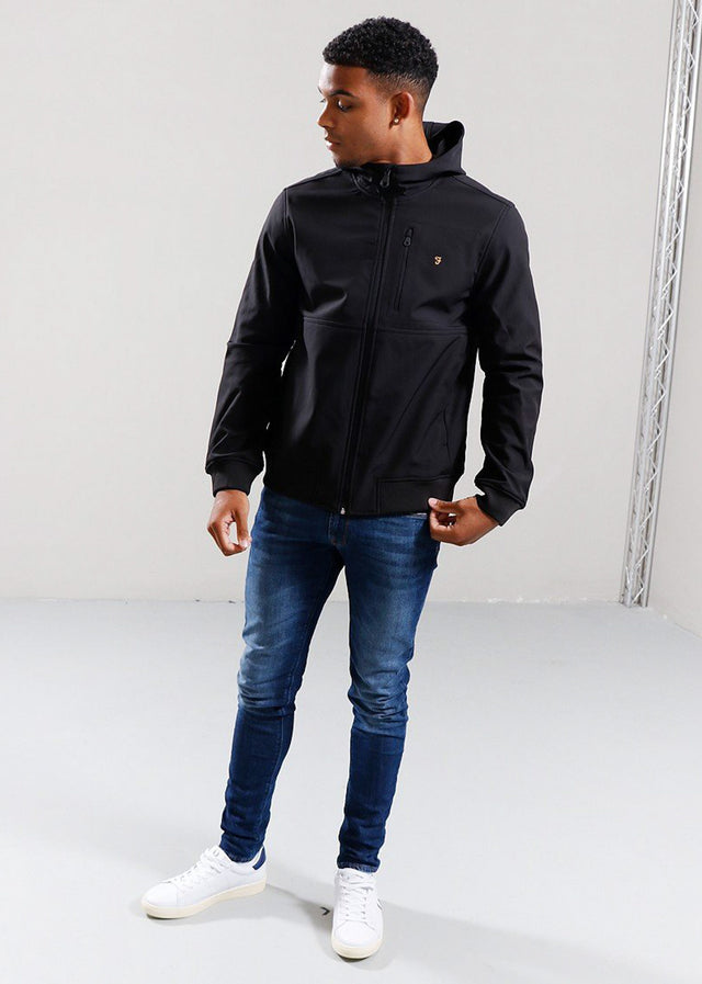 Farah Jackets Rudd softshell jacket - black