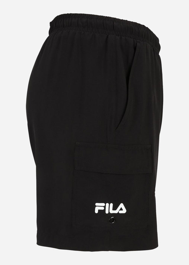 Fila Swimwear Salerno cargo beach short - black