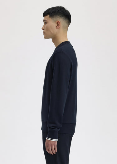 Fred Perry Truien Crew neck sweatshirt - navy