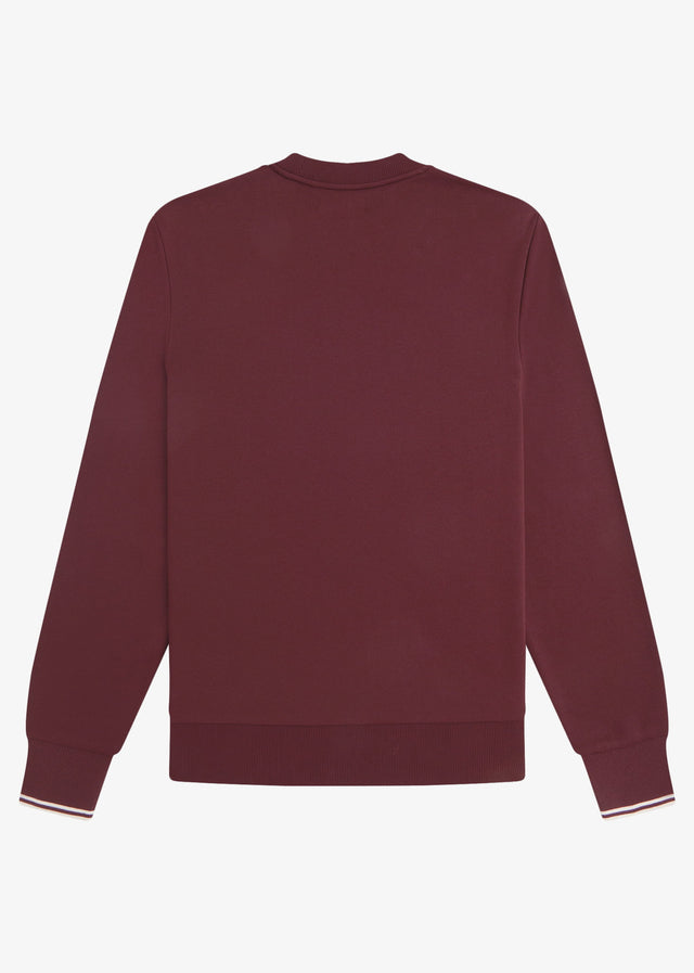Fred Perry Sweaters Crew neck sweatshirt - oxblood ecru