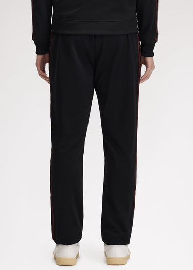Fred Perry Broeken Contrast tape track pant - black