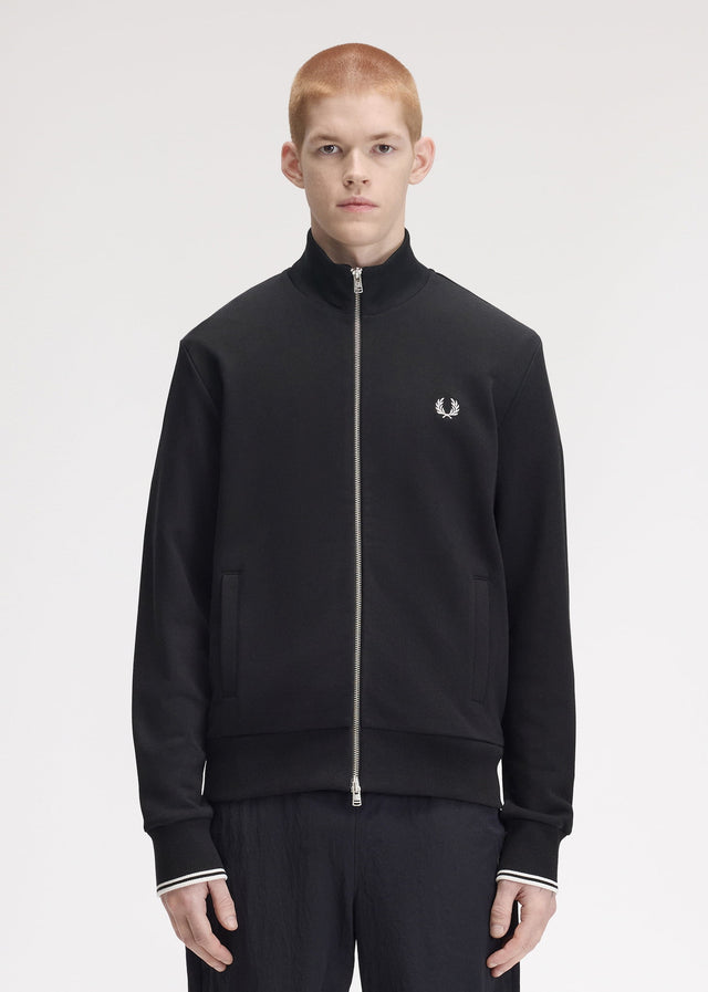 Fred Perry Cardigans Zip through sweatshirt - black