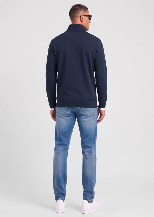 Fred Perry Sweaters Half zip sweatshirt - navy