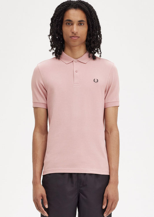 Fred Perry T-shirts  Plain fred perry shirt - dusty rs pink black 
