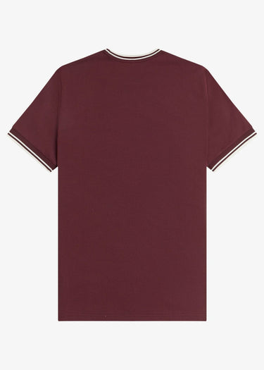 Fred Perry T-shirts Twin tipped t-shirt - oxblood ecru