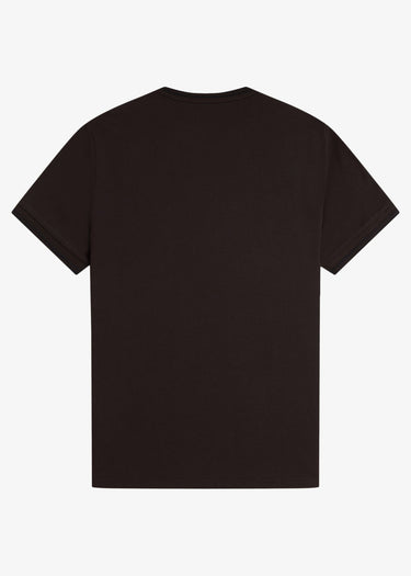 Fred Perry T-shirts Twin tipped t-shirt - rich brown black