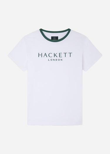 Hackett London T-shirts Heritage classic tee - white