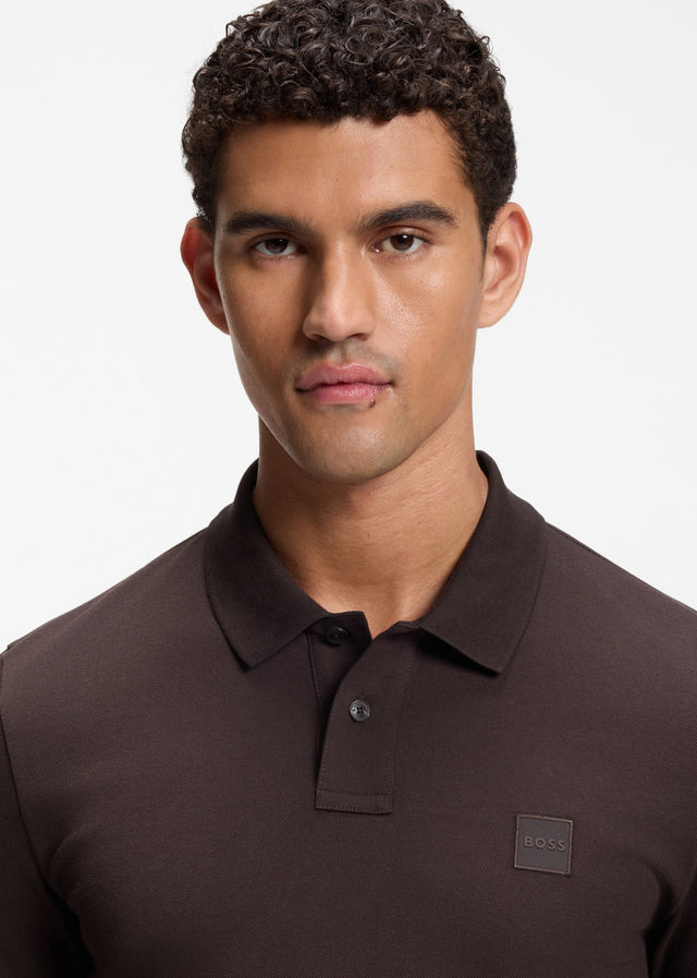 Hugo Boss Polos Passerby - dark brown