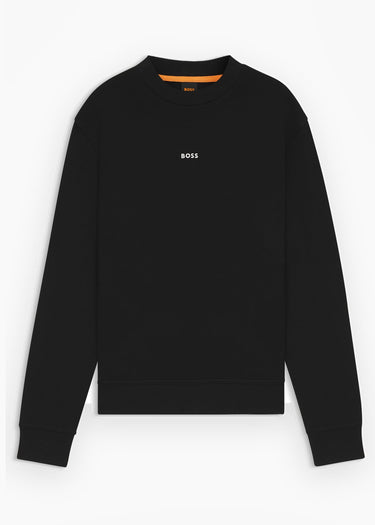 Hugo Boss Truien Wesmallcrew - black
