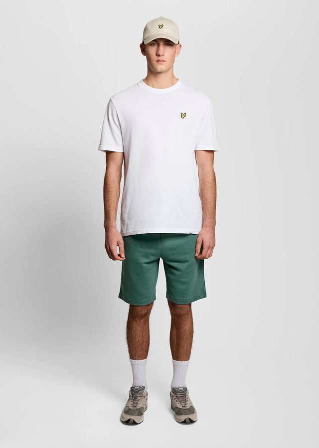 Lyle & Scott Shorts Plain sweat short - everglade