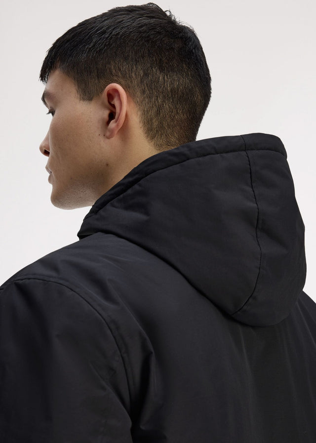 Fred Perry Jackets Hooded brentham jacket - black