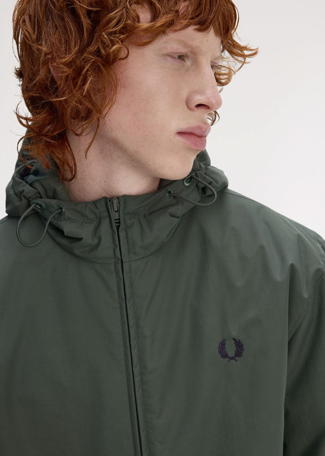 Fred Perry Jackets Hooded brentham jacket - court green