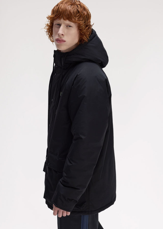 Fred Perry Jackets Padded zip through jacket - black