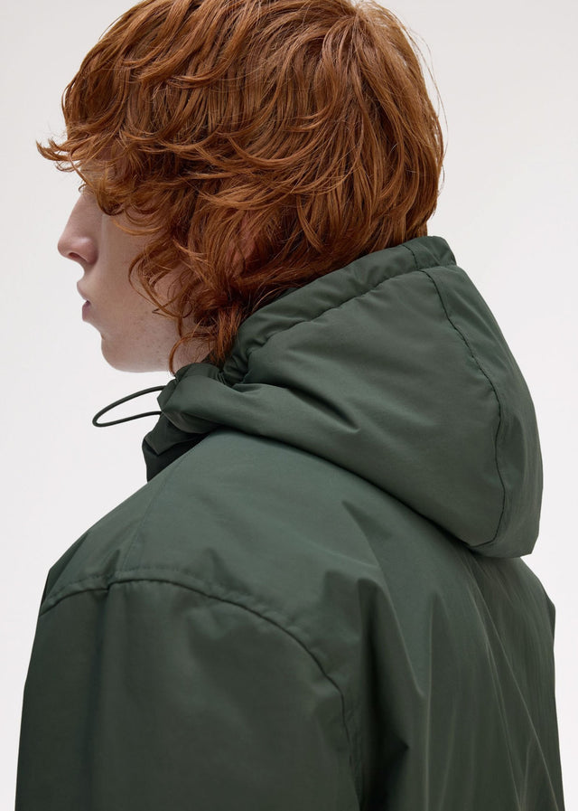 Fred Perry Jackets Hooded brentham jacket - court green
